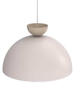 Závesný luster na kábli NEVIS 1xE27/15W/230V pr. 50 cm krémový