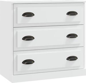 Komoda biela 70x35,5x67,5 cm spracované drevo