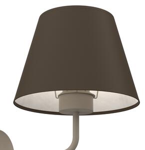 Nástenné svietidlo ARDEN 1xE27/15W/230V béžové/hnedé
