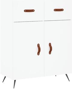 Komoda biela 69,5x34x90 cm kompozitné drevo