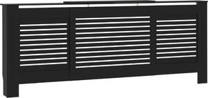 Kryt na radiátor čierny 205 cm MDF