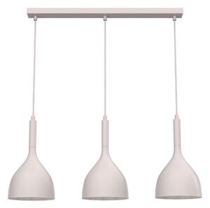 Luster na lanku NOAK 3xE27/15W/230V krémový