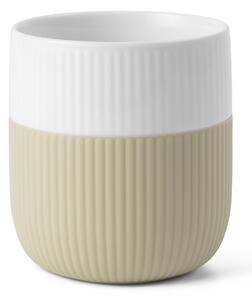 Porcelánový hrnček Fluted Contrast Sand 350 ml
