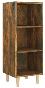 Komoda dymový dub 34,5x32,5x90 cm spracované drevo