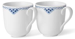 Porcelánový hrnček s uškom Princess 370 ml – set 2 ks