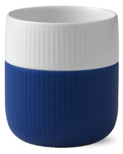 Porcelánový hrnček Fluted Contrast Mega Blue 350 ml