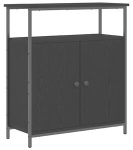 Servírovacia skriňa Čierny dub 70 x 30 x 80 cm Kompozitné drevo
