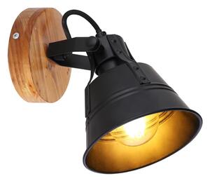 Globo 15466S-1 - Nástenné bodové svietidlo GÜNTHER 1xE27/60W/230V