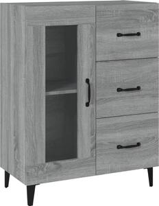 Komoda sivý dub sonoma 69,5x34x90 cm kompozitné drevo