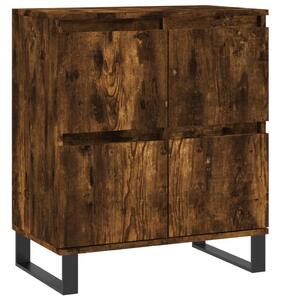 Komoda dymový dub 60x35x70 cm spracované drevo