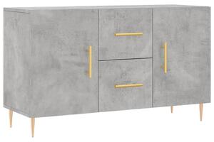 Komoda, betónovo sivá 100x36x60 cm, kompozitné drevo