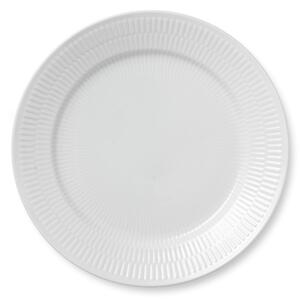 Porcelánový tanier White Fluted 27 cm
