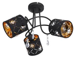 Globo 15448-3D - Luster na tyči ABBEY 3xE14/25W/230V