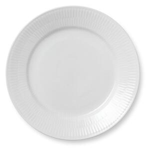 Porcelánový tanier White Fluted 22 cm