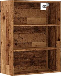 Závesná nástenná skrinka Old Wood 69,5x32,5x90 cm