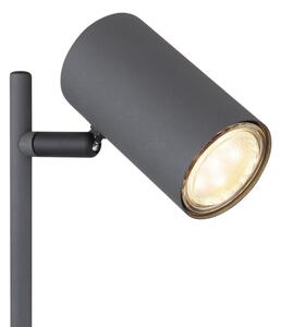 Globo 57910TG - Stolná lampa ROBBY 1xGU10/5W/230V šedá/hnedá