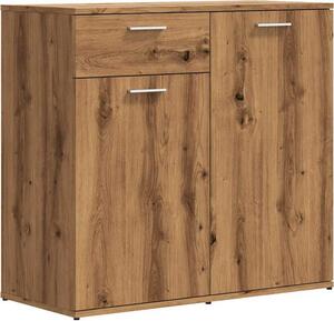 Komoda dub artisan 80x36x75 cm spracované drevo