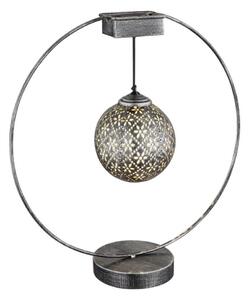 Globo 36618 - Solárne svietidlo LED/0,06W/1,2V strieborná IP44