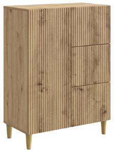 Servírovacia skriňa so zásuvkou Dub artisan 66 x 34,5 x 90 cm
