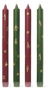 Sviečky Royal Copenhagen 28 cm – sada 4 ks