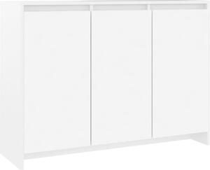 Komoda, biela 102x33x75 cm, kompozitné drevo