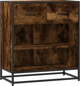 Komoda dymový dub 68x35x76 cm kompozitné drevo