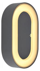 Globo 32136W - LED Vonkajšie nástenné svietidlo SURA LED/12W/230V IP65