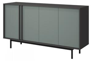 Mirjan24 Skrinka Wektus 4D WK06, Farby: antracit / aloe 5903211424953