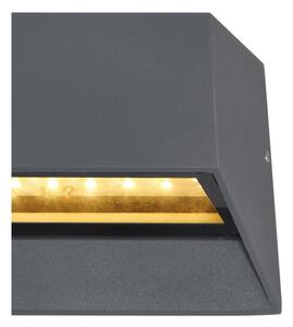 Globo 34175 - LED Vonkajšie nástenné svietidlo HONNA LED/7W/230V IP54 antracit