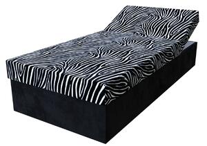 Polohovacia posteľ Zebra 195 x 85 cm