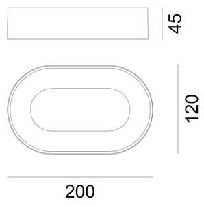 Globo 32136W - LED Vonkajšie nástenné svietidlo SURA LED/12W/230V IP65