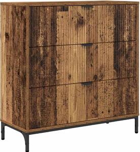 Servírovacia skriňa so zásuvkou Staré drevo 79,5 x 33 x 82 cm