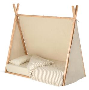 Detská posteľ 70x140 cm v prírodnej farbe Maralis Teepee – Kave Home
