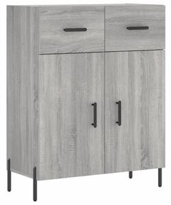 Komoda sivý dub sonoma 69,5x34x90 cm kompozitné drevo