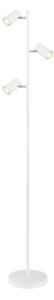 Globo 57910SW - Stojacia lampa ROBBY 3xGU10/5W/230V biela
