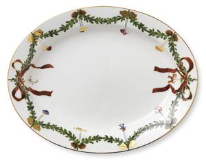 Vianočný servírovací tanier Star Fluted Christmas 37 cm