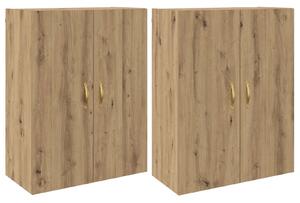 Nástenná skrinka Nástenný 2 pcs Remeselný dub 69,5 x 34 x 90 cm