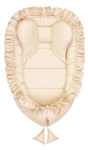 BELISIMA Hniezdo pre bábätko Pure bavlnené Cappucino 85x55 cm P02-0859
