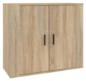 Komoda dub sonoma 80x33x70 cm spracované drevo