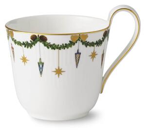 Vianočný porcelánový hrnček Star Fluted Christmas 330 ml