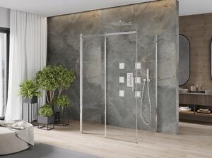 Sprchovací kút na stenu maxmax MEXEN OMEGA 100x80 cm - 3 strany