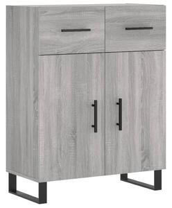 Komoda sivý dub sonoma 69,5x34x90 cm kompozitné drevo