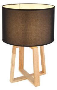 Globo 21621B - Stolná lampa MORITZ 1xE14/40W/230V čierna