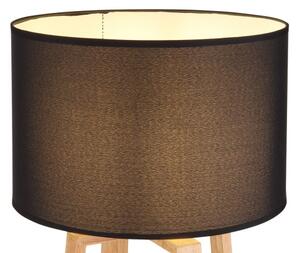 Globo 21621B - Stolná lampa MORITZ 1xE14/40W/230V čierna
