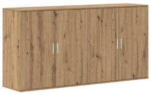 Servírovacia skriňa 2 pcs Remeselný dub 79 x 38 x 80 cm