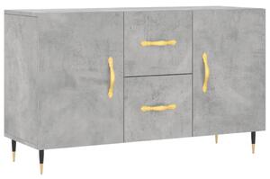 Komoda, betónovo sivá 100x36x60 cm, kompozitné drevo