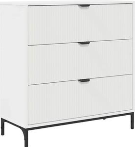 Servírovacia skriňa Biela 79,5 x 33 x 82 cm Kompozitné drevo