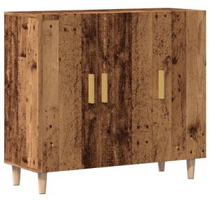 Komoda staré drevo 90x34x80 cm kompozitné drevo