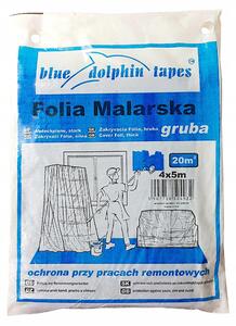 Maliarska plachta Ochranná plachta Univerzálna plachta Stavebná plachta 4 m x 5 m hrúbka 19 m