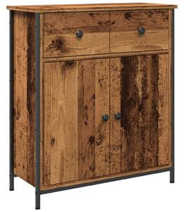 Komoda staré drevo 70x30x80 cm kompozitné drevo